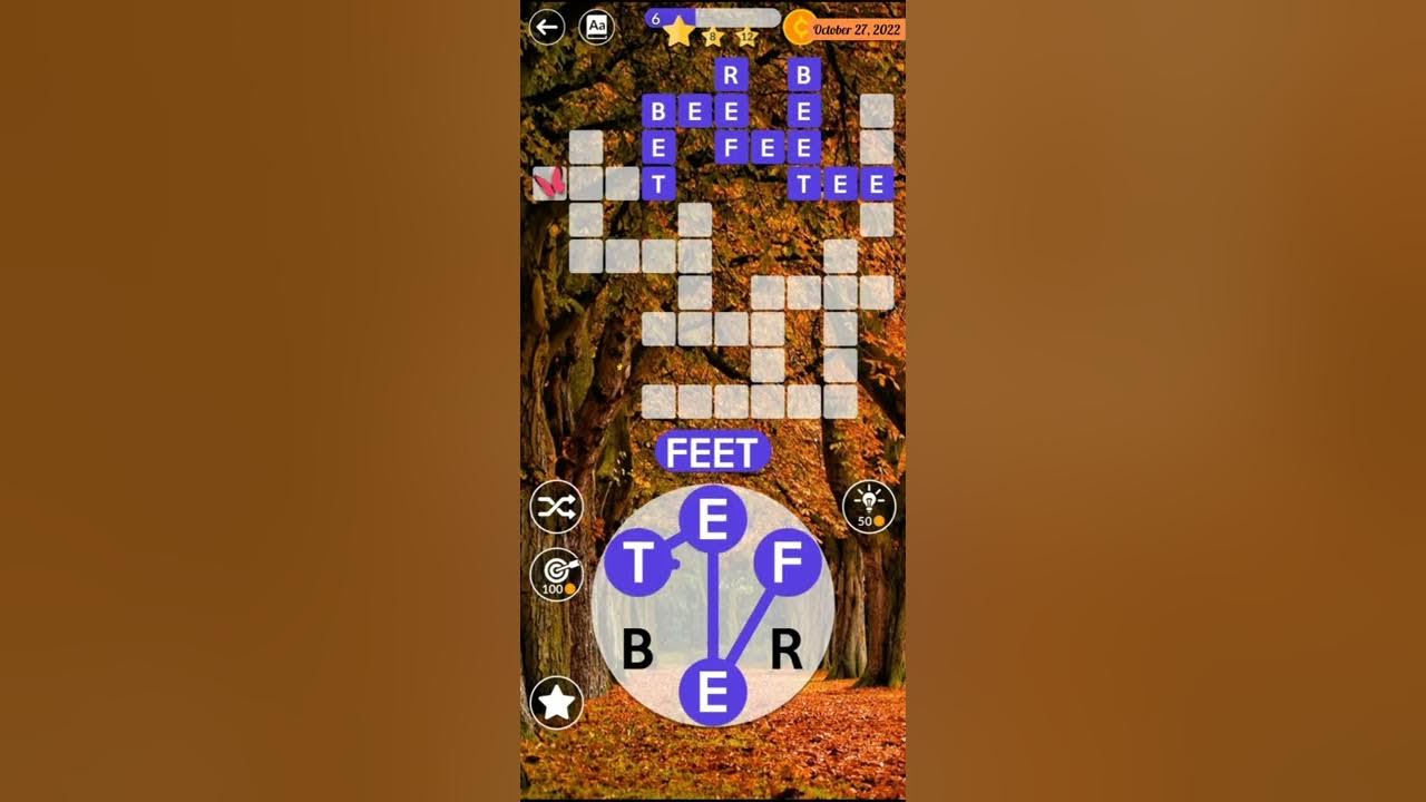 Wordscapes Daily Puzzle October 27, 2022 Answers YouTube