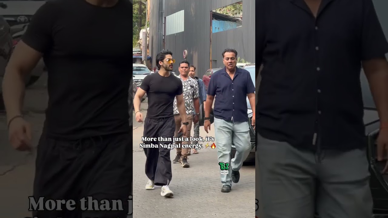 Catching eyes and hearts — Simba Nagpal style. 👁️❤️