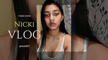 Nicki Kolkata Beautiful Girl Live Video Show Share🔱Tango Live Show Videos