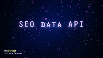 SEO data API Provider