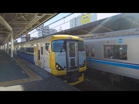 [臨時快速富士山] E257系500番台NB-12編成 中央線臨時快速富士山 阿佐ヶ谷(JC-08)通過
