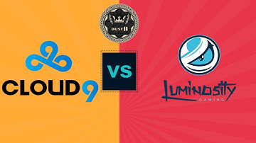 Cloud9 vs Luminosity - Map 3 Dust 2 - Highlights - ECS