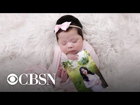 Newborn's photoshoot honors mother killed in crash at 35 weeks pregnant