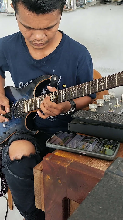 Solo gitar Munajat Cinta - The ROCK