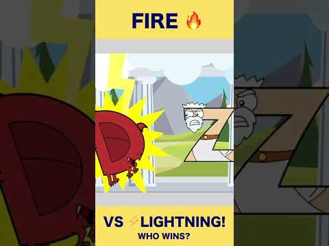 Alphabuddies Shorts Fire Or Lightning