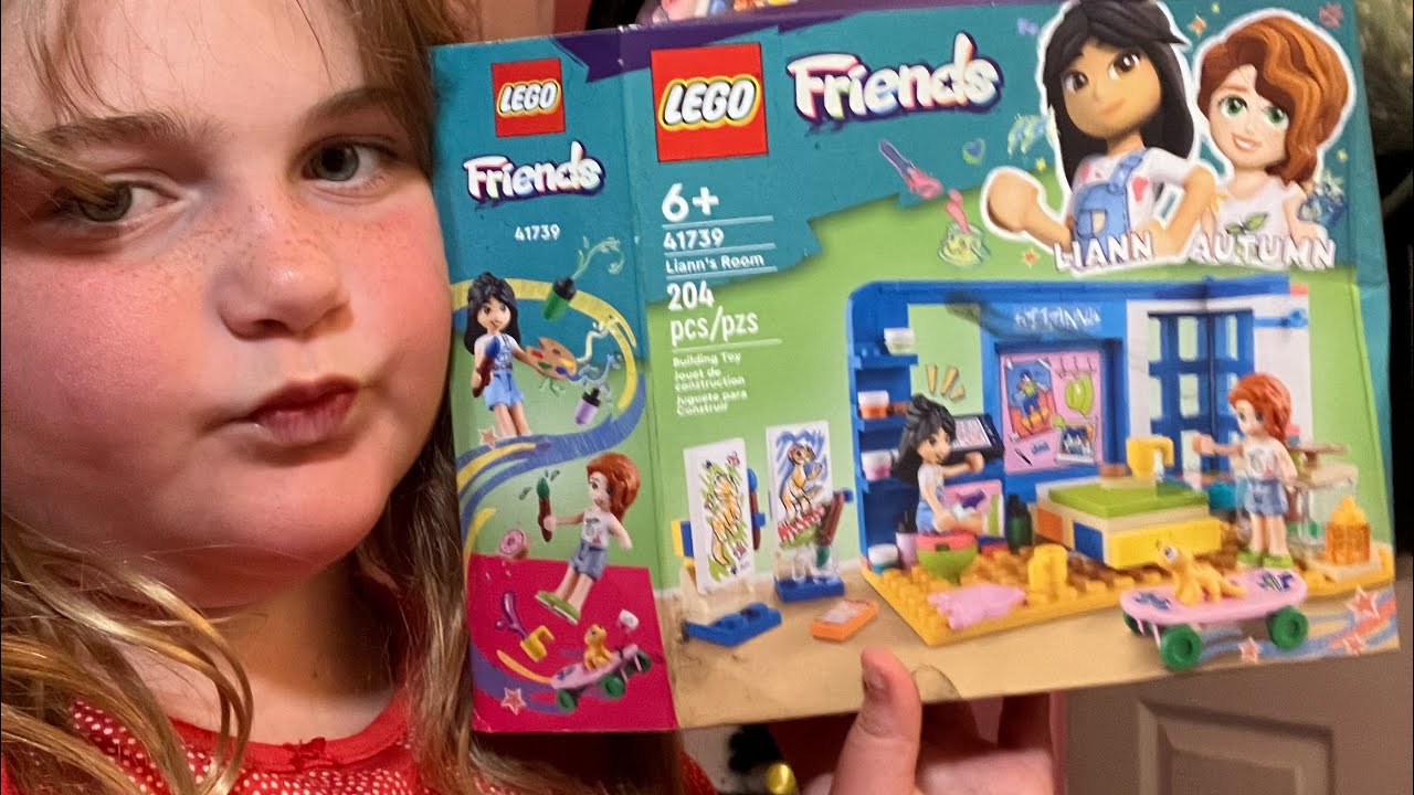 Build a Lego set with me legofriends is sponsored YouTube