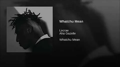 God to Listen Music (Lecrae ft. Aha Gazelle - Whatchu Mean)