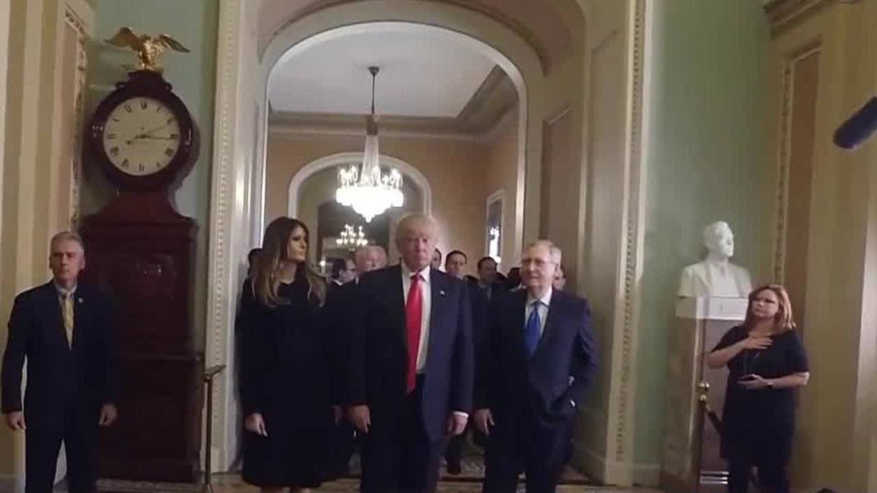 President-elect Trump reviews high-level cabinet appointments