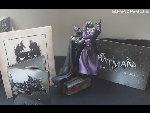 Batman : Arkham Origins Collectors Edition (UK) Unboxing - YouTube