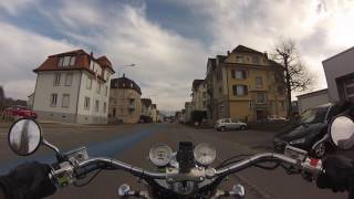 Honda Valkyrie first ride 2017, some cruising in the Thurgau / St. Gallen area of Switzerland