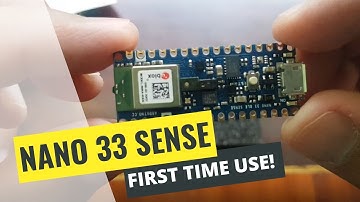 Simple NANO 33 SENSE board introduction