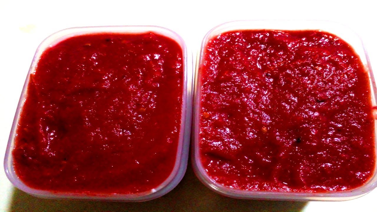 HOW TO MAKE HOMEMADE TOMATO PASTE YouTube