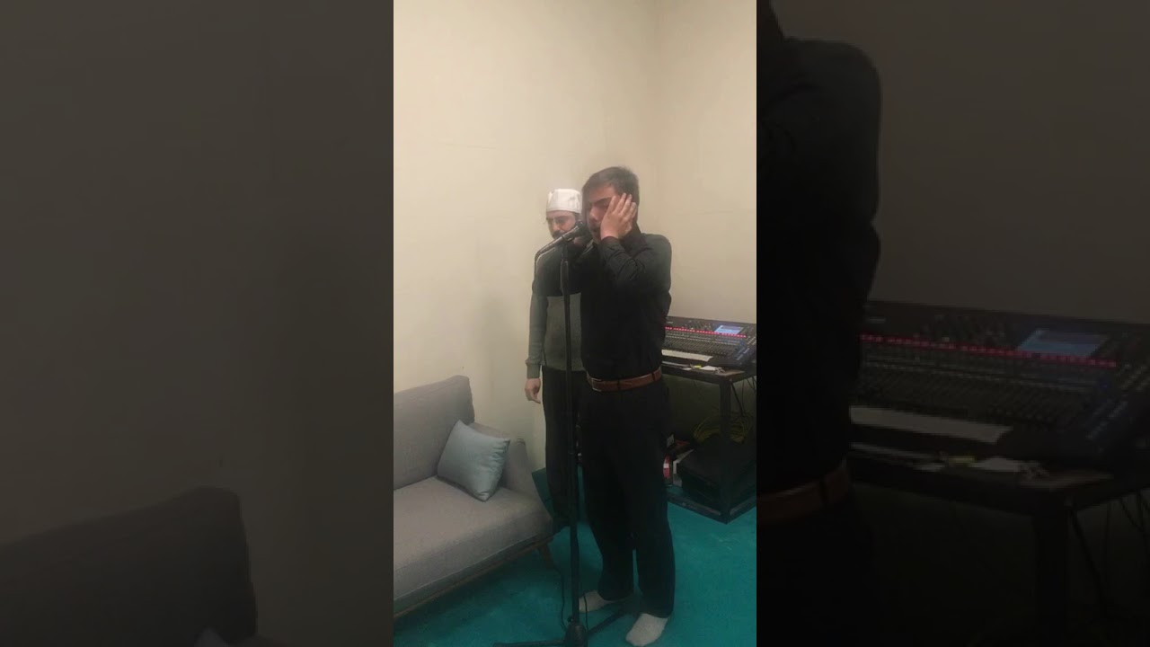 Ahmet Aybar Umut Can Doğan Ankara Melike Hatun Camii Yatsı ezanı