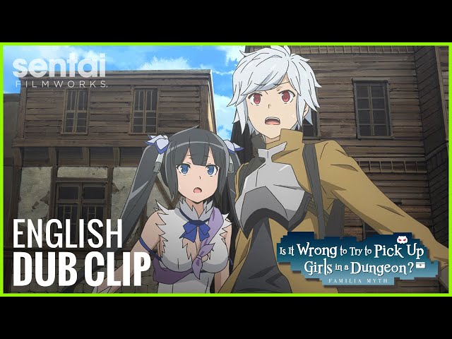 English Dub of Is It Wrong to Try to Pick Up Girls in a Dungeon