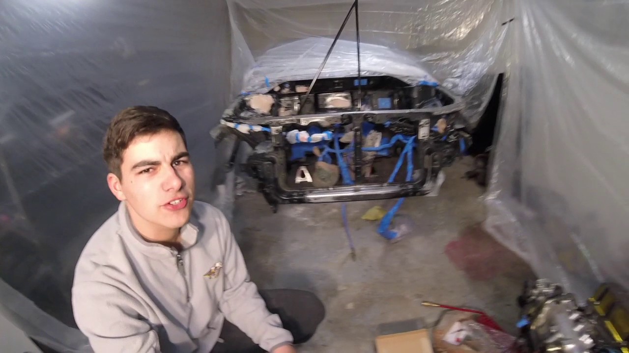 EVO BUILD SERIES SHAVING ENGINE BAY AND PREP FOR PAINT YouTube