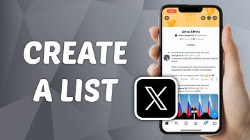 How to Create A List on X (Twitter)