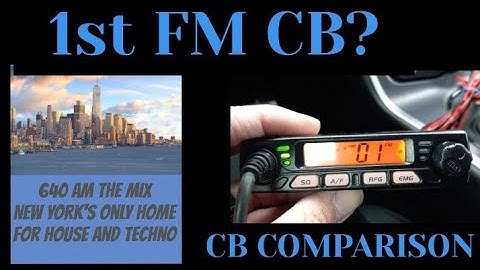 CB Comparo! Radioddity CB-27 Albrecht AE-6110 Anytone Smart 10M radios. 1st FCC Auth FM CB radio?