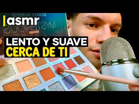 ASMR para dormir LENTO, SUAVE y CERCA DE TI en español
