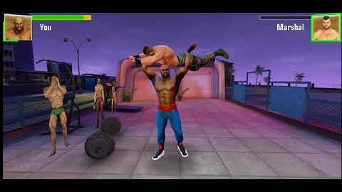 Bodybuilder Fighting Games Episode 5 Boss Fight Gameplay (Android/ios)