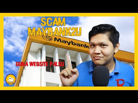Scam maybank2u guna Website Palsu | Phishing Website