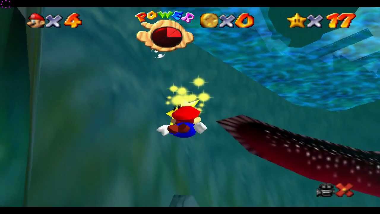 Super Mario 64 Course 03 Star 2 CAN THE EEL COME OUT TO PLAY YouTube