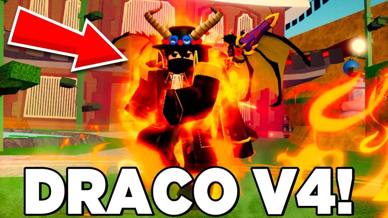 CONSEGUI A NOVA RAÇA DRACO V4 DO BLOX FRUITS!
