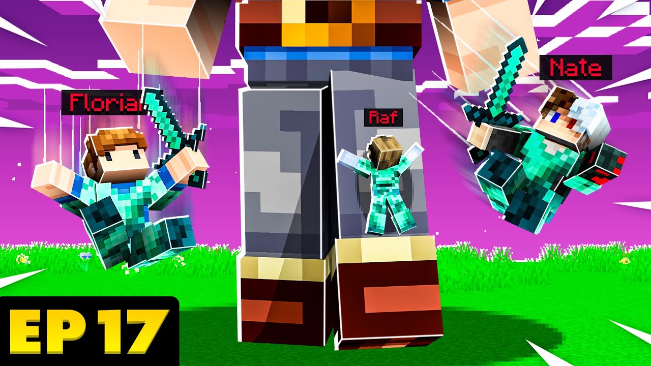 Fighting GIANTS in SkyFactory w/ FRIENDS! - EP.17
