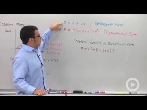 converting complex numbers from trigonometric form to rectangular express the complex number in trigonometric form 3i