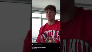 Noah Beck 10/25/20 Instagram live