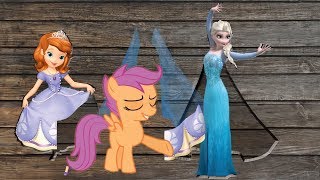 Wrong Heads Puzzlesmiss Sofia Frozen Elsadisney Funny Slotsfinger Family Rhymes For Children