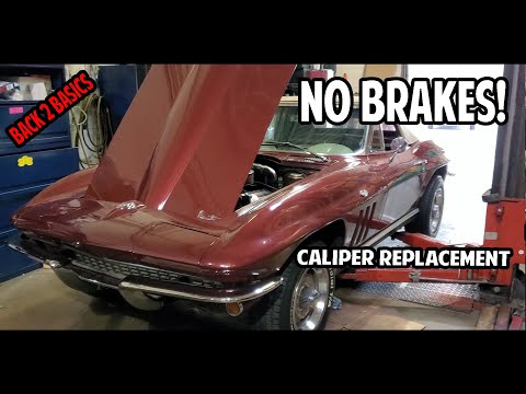 Back to Basics: 66 Corvette Replacing Rear Calipers