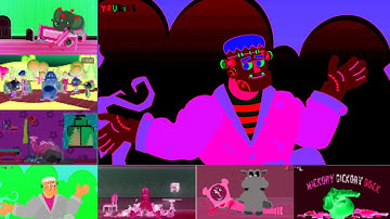 Karton Fx: Hickory Dickory Dock || 2 Elephant, 2 Hippo, 2 Camel & Frankenstein || Effect Tutorial