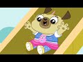 Stomp and Stamp&#39;s Slide | Chip and Potato | Cartoons for Kids | WildBrain Zoo