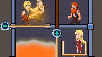 SAVE HER | Pull the Pin | Level 31-39 Walkthrough Android Mobile gameplay