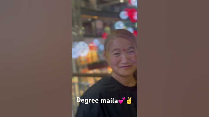 Degree maila movie show✌️💕