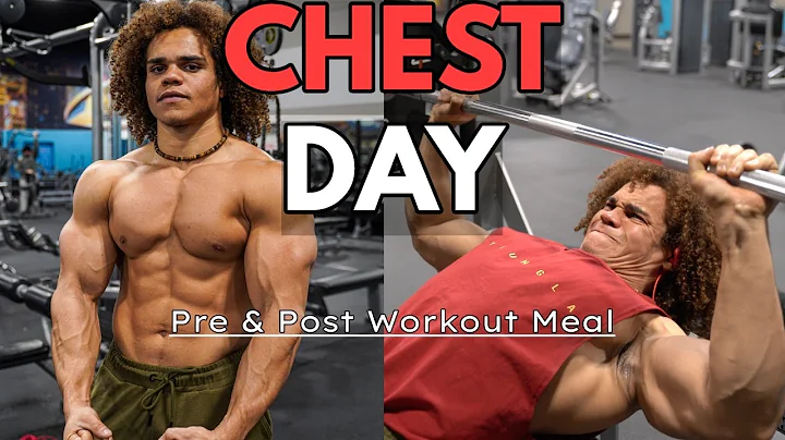 Chest Workout | What I Eat Before & After the Gym