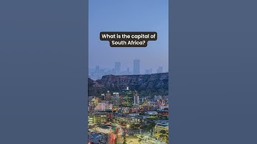 🇿🇦 Guess the Capital of South Africa - Africa Quiz Challenge 🌍