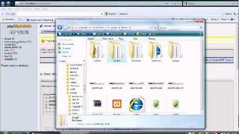 How to install Drupal locally on Xampp ?