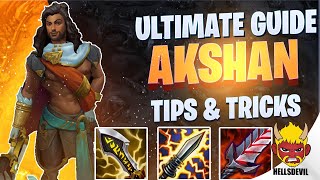 WILD RIFT ULTIMATE AKSHAN GUIDE | TIPS & TRICKS | Guide & Build