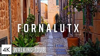 Explore Spain's Most Beautiful Village | Fornalutx Mallorca Walking Tour [4k]