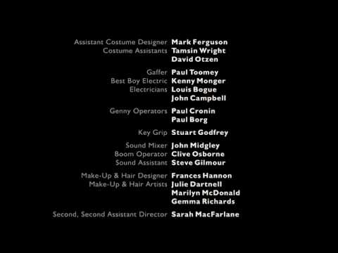 The end credits to Death At A Funeral (2007)