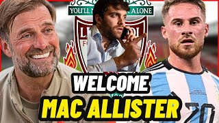 Fabrizio provides transfer update Liverpool BID for Mac Allister £75m has been CONFIRMED✅ DONE DEAL