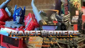 Transformers Rise Of The Beasts | stop motion | Autobots Vs Terrorcons