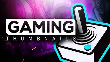 How To Make A GAMING YouTube Thumbnail With Photoshop! CC/CS6 2018 Tutorial #SoarRC