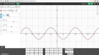 Trig Transformations Desmos
