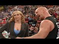 Stephanie flirting with stone cold what