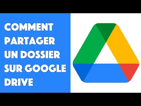 Vidéo: Comment partager un dossier Google Drive avec quelqu'un ?