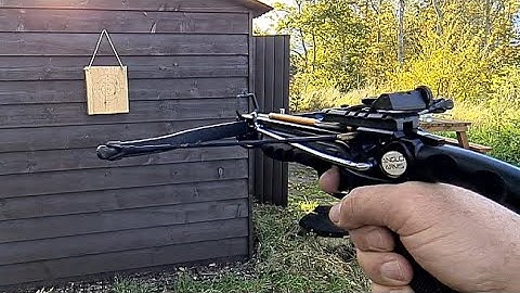 Cobra 80lb zelfspan aluminium pistool kruisboog schietdoel