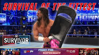 SURVIVAL OF THE FITTEST! | WWE 2K24 MY GM MODE | Fight For Supremacy EP111 | #WWE | #MYGM | #WWE2K24