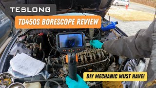 This Tool Changed My DIY Diagnostic Game! - Teslong TD450S Borescope Review